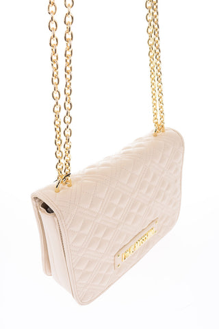 LOVE quilted shoulder bag