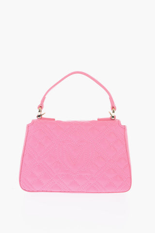 LOVE quilted faux leather bag with removable shoulder strap