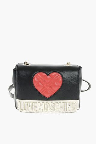 LOVE borsa a tracolla in ecopelle