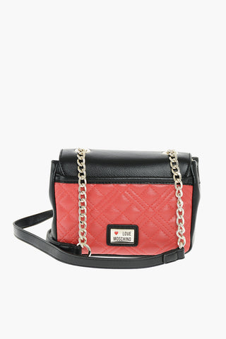 LOVE borsa a tracolla in ecopelle