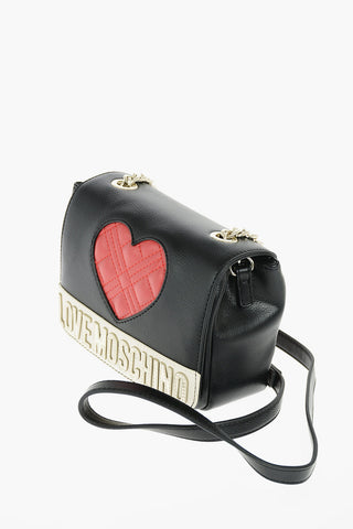 LOVE borsa a tracolla in ecopelle