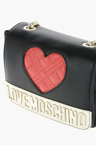 LOVE borsa a tracolla in ecopelle