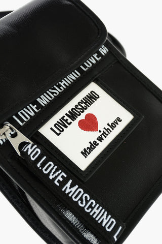LOVE crossbody bag with logo