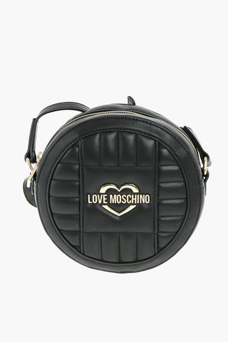 LOVE borsa a tracolla trapuntata in ecopelle
