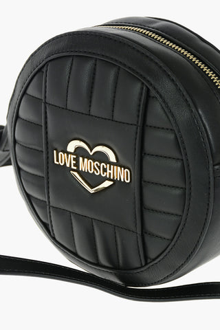 LOVE borsa a tracolla trapuntata in ecopelle