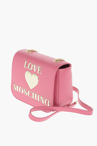 LOVE faux leather crossbody bag