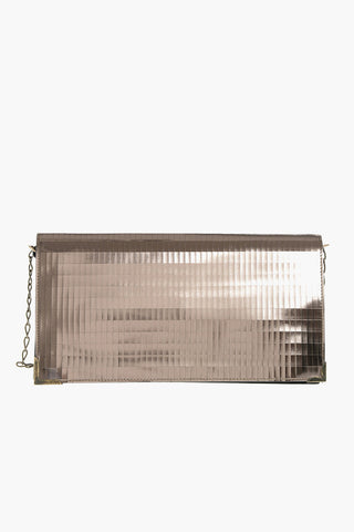 MM11 leather mini shoulder bag wih chain