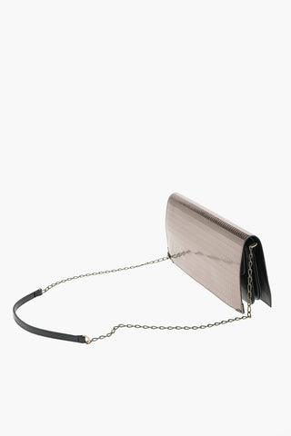 MM11 leather mini shoulder bag wih chain