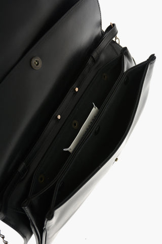 MM11 leather mini shoulder bag wih chain