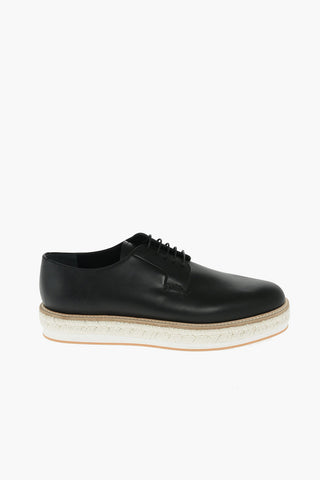 Raffia Sole SHANNON ROPE Derby Shoes