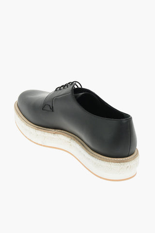 Raffia Sole SHANNON ROPE Derby Shoes
