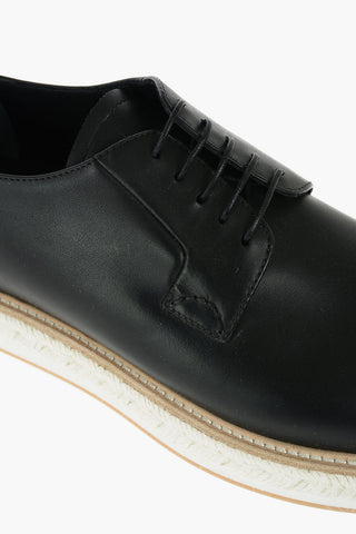 Raffia Sole SHANNON ROPE Derby Shoes