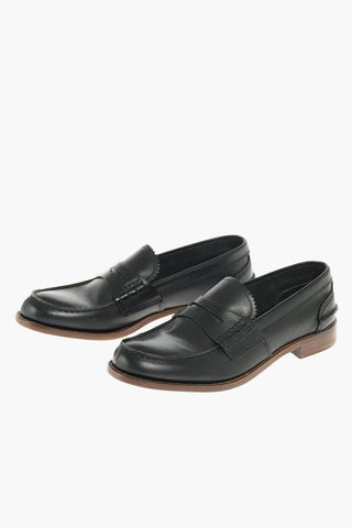 Leather PEMBREY Penny Loafers
