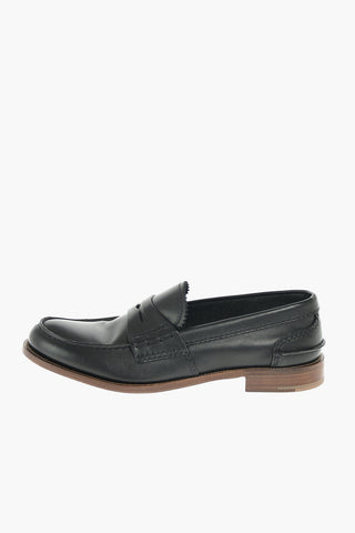 Leather PEMBREY Penny Loafers