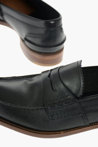 Leather PEMBREY Penny Loafers