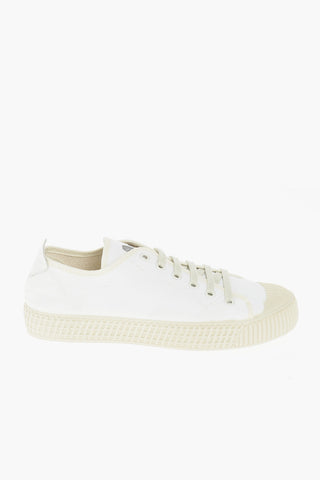 Sneakers Stringate in Canapa