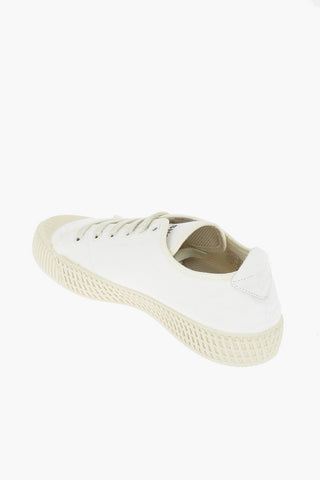 Sneakers Stringate in Canapa
