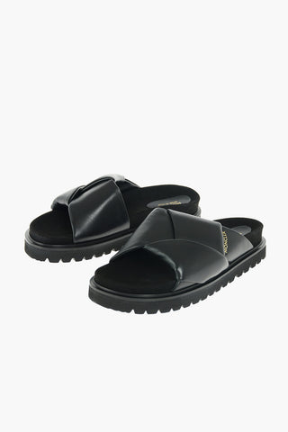 Textured Leather FANTINE Sandals