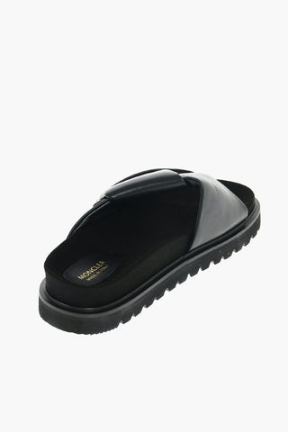 Textured Leather FANTINE Sandals