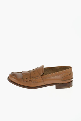 Leather ODESSA Penny Loafers