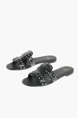 Studded DEE DEE MET Leather Sandals
