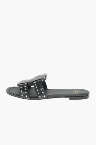 Studded DEE DEE MET Leather Sandals