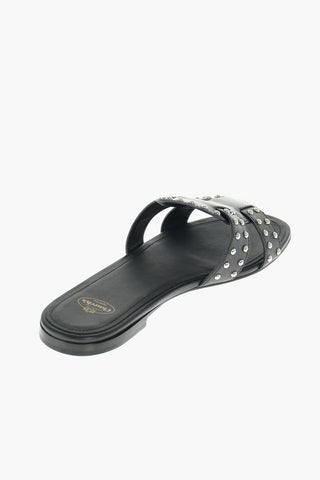 Studded DEE DEE MET Leather Sandals