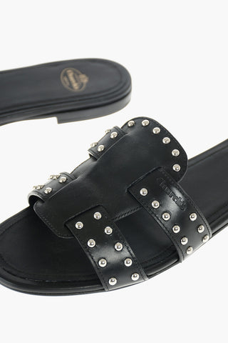 Studded DEE DEE MET Leather Sandals