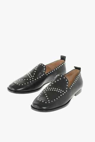 Studded STUDDEO Leather Loafers