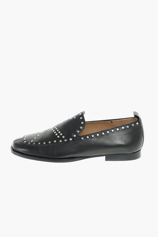 Studded STUDDEO Leather Loafers