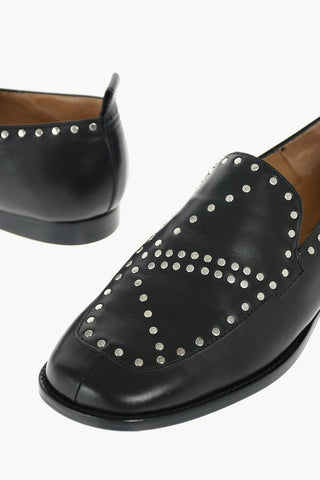 Studded STUDDEO Leather Loafers