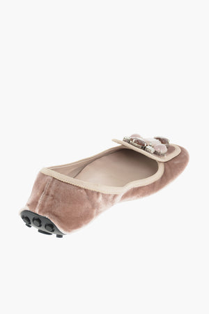 Gemstone Velvet Loafers