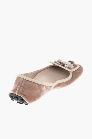 Gemstone Velvet Loafers