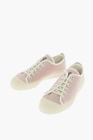 Sneakers Stringate in Canapa