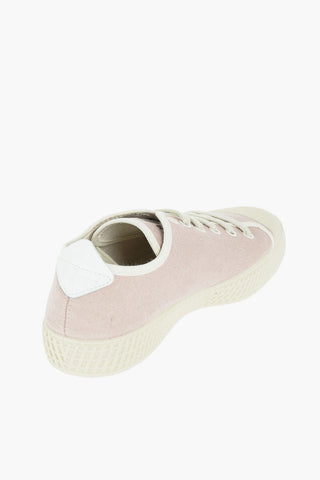 Sneakers Stringate in Canapa