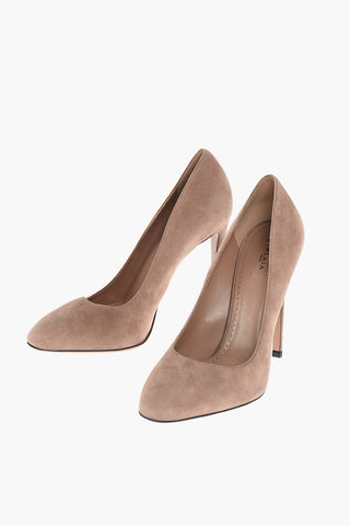 Suede Pumps