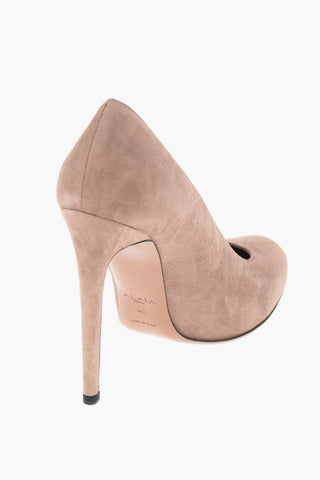 Suede Pumps