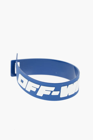 pvc 2.0 INDUSTRIAL THIN bracelet with embossed logo