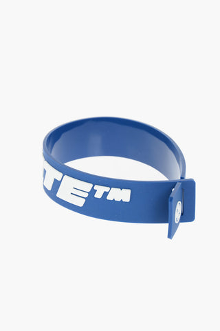 pvc 2.0 INDUSTRIAL THIN bracelet with embossed logo