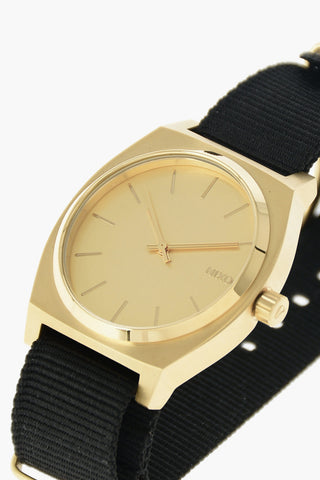 fabric strap THE TIME TELLER analog watch
