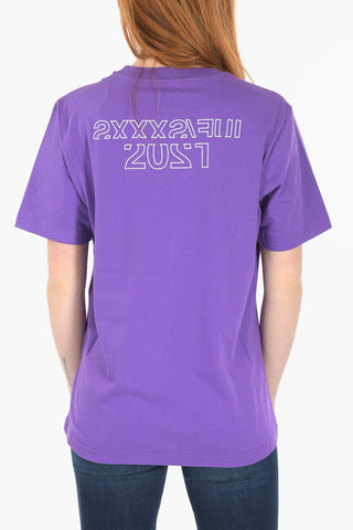 t-shirt girocollo CL-T-JUST-O1 con ricamo frontale