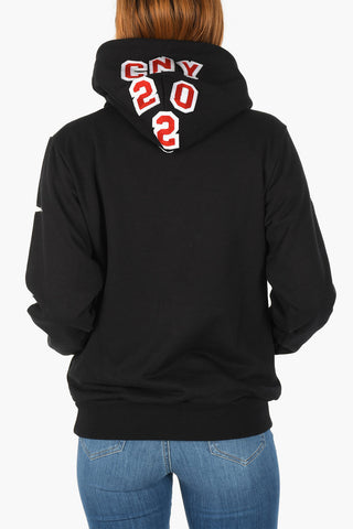 maxi patch pocket CL-S-GIRK sweatshirt with printed profiles