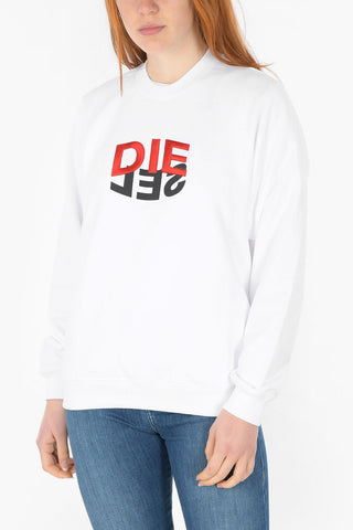 crew-neck F-ANG-V41 sweatshirt with embroidery