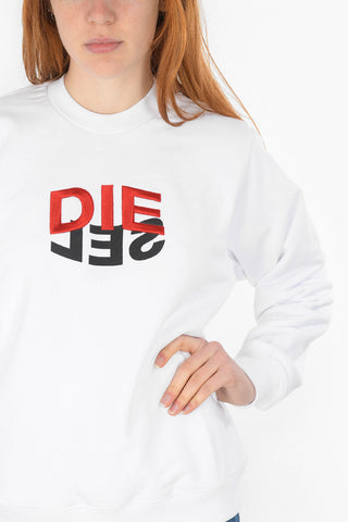 crew-neck F-ANG-V41 sweatshirt with embroidery