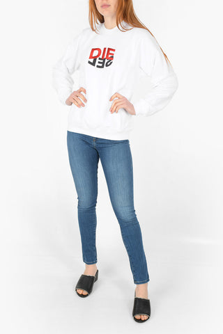 crew-neck F-ANG-V41 sweatshirt with embroidery