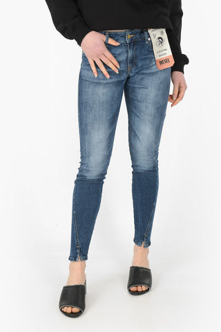 low-waisted D-JEVEL stretch denim jeans L.32