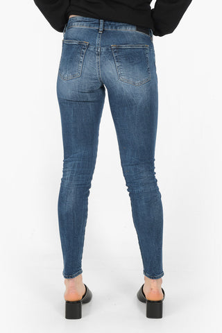 low-waisted D-JEVEL stretch denim jeans L.32