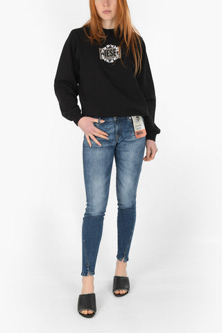 low-waisted D-JEVEL stretch denim jeans L.32
