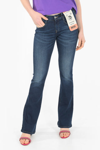 jeans bootcut D-EBBEY stretch a vita bassa L32