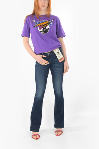 jeans bootcut D-EBBEY stretch a vita bassa L32